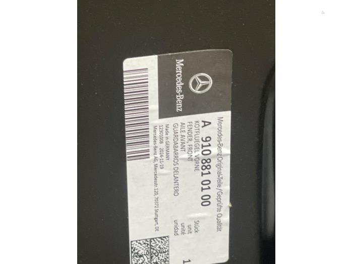 Aile avant droite Mercedes Sprinter