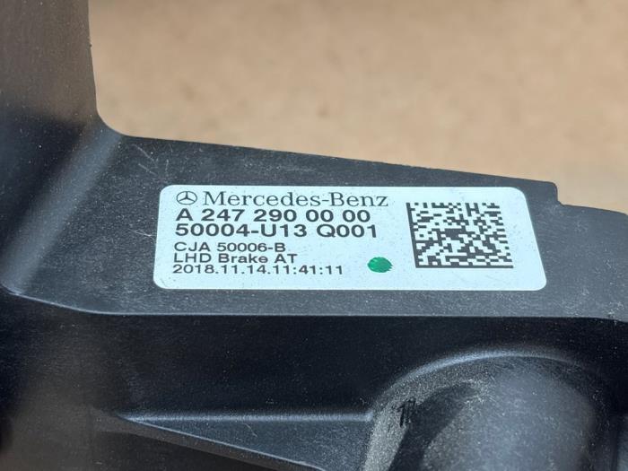 Rempedaal Mercedes A-Klasse
