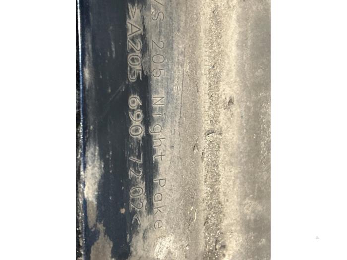 Sill, right Mercedes C-Klasse