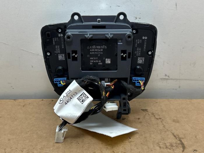 Commande ordinateur de bord Mercedes C-Klasse