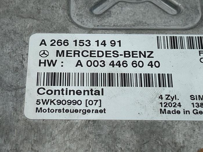 Cerradura de contacto y ordenador Mercedes A-Klasse