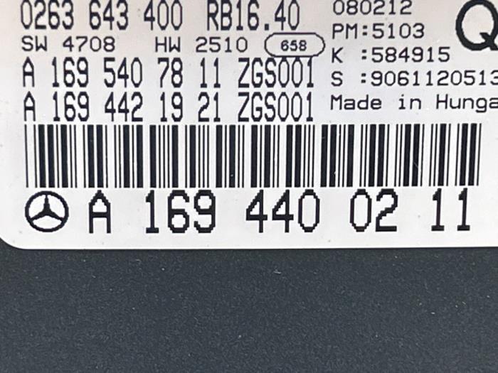 Tacho - Kombiinstrument KM Mercedes A-Klasse