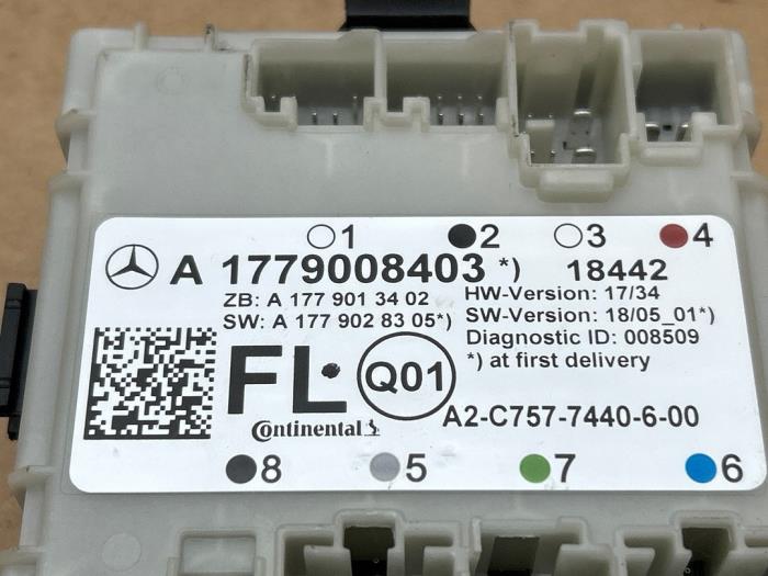 Central door locking module Mercedes A-Klasse