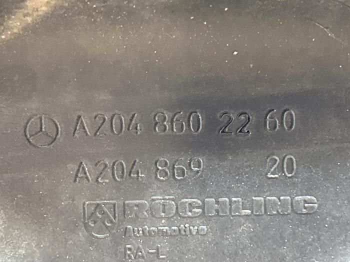 Front windscreen washer reservoir Mercedes C-Klasse