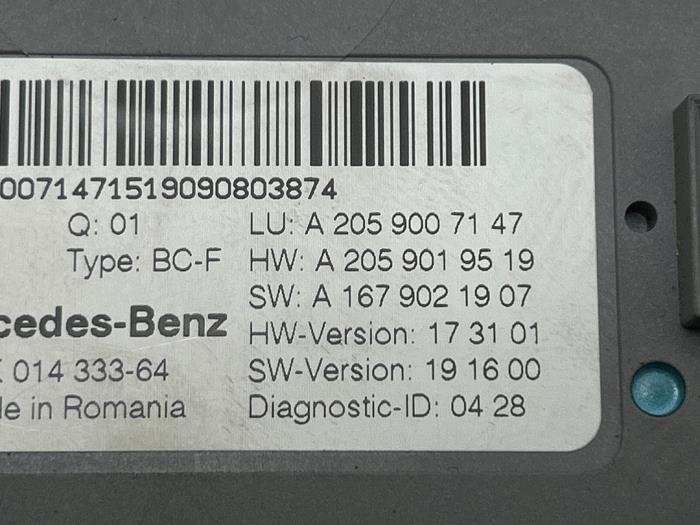 Comfortmodule Mercedes C-Klasse