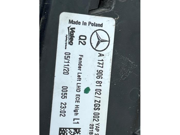 Achterlicht links Mercedes A-Klasse