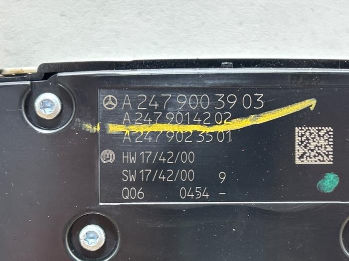 Commande ordinateur de bord Mercedes A-Klasse