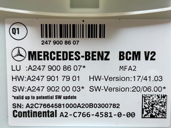 Komfort-Modul Mercedes A-Klasse