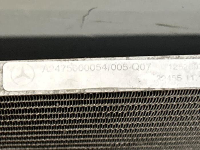 Air conditioning condenser Mercedes A-Klasse