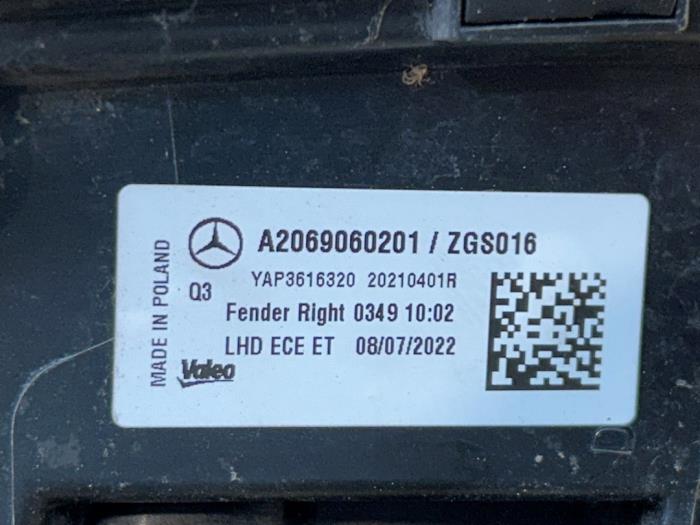 Taillight, right Mercedes C-Klasse