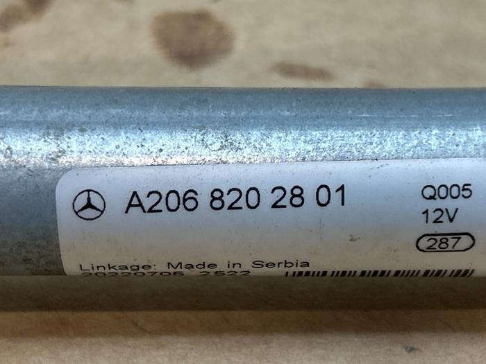Mecanismo y motor de limpiaparabrisas Mercedes C-Klasse