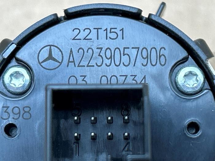 Ignition lock + computer Mercedes C-Klasse