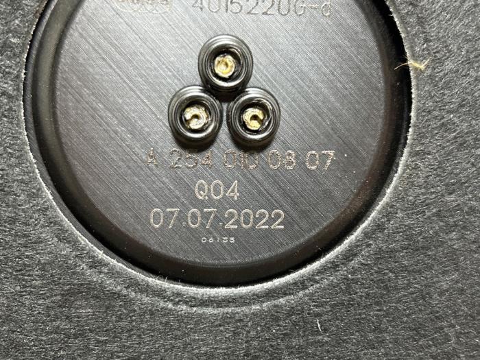 Afdekplaat motor Mercedes C-Klasse