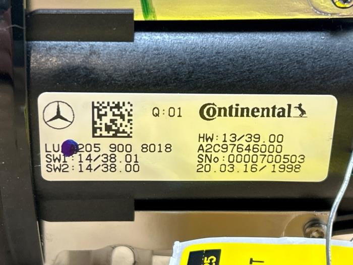 On-board computer controller Mercedes C-Klasse