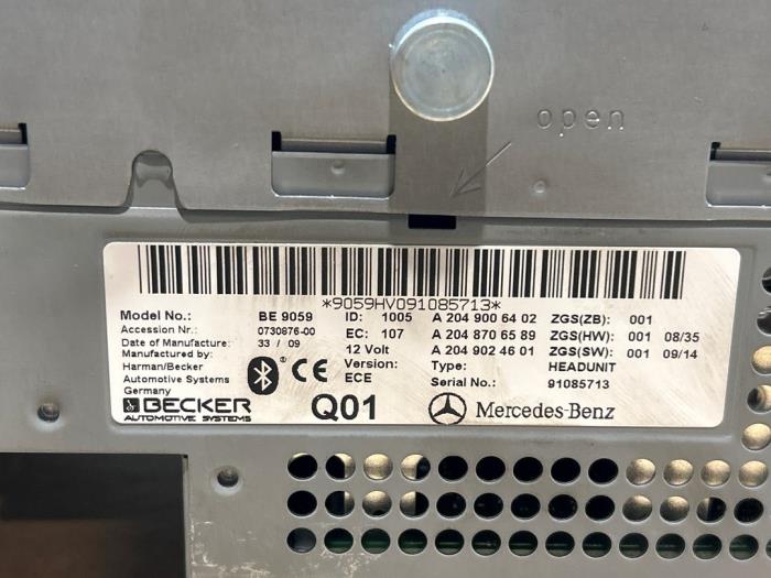 Radio Mercedes GLK-Klasse