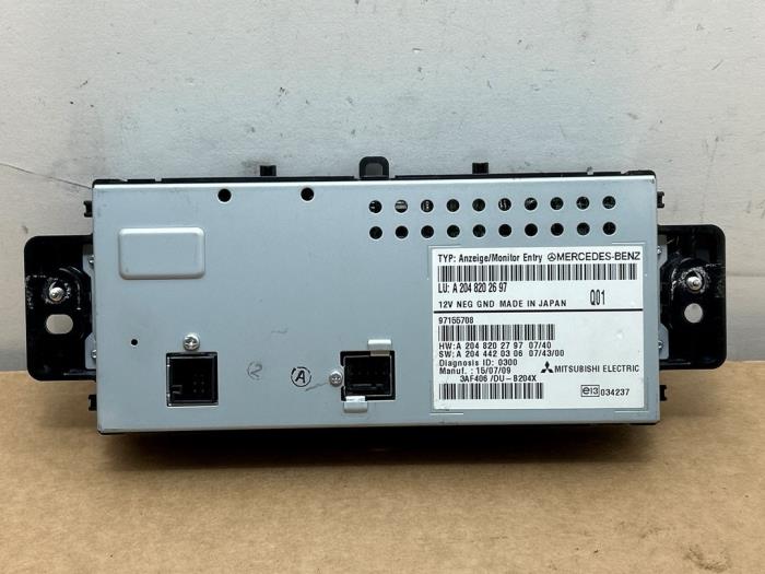 Navigatie Display Mercedes GLK-Klasse