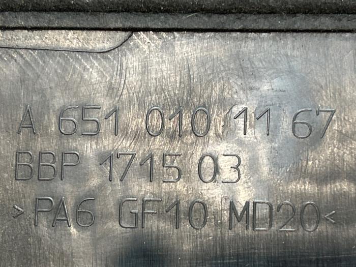 Pokrywa silnika Mercedes GLK-Klasse