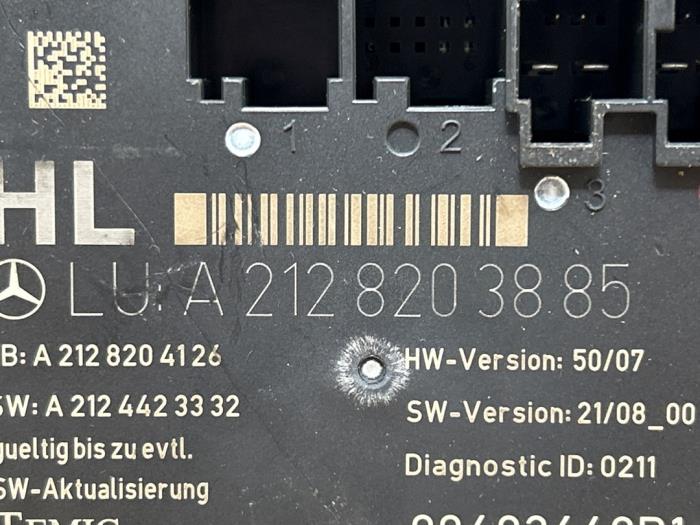 Modul centralnego zamka Mercedes GLK-Klasse