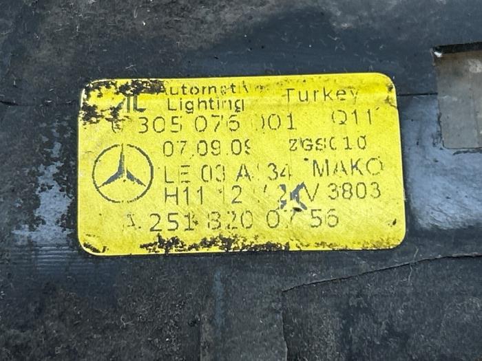 Swiatlo przeciwmgielne lewy przód Mercedes C-Klasse