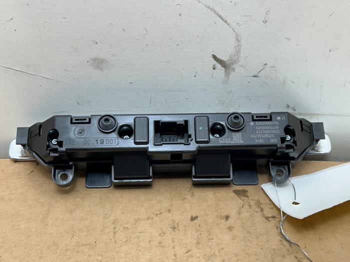 Commutateur éclairage d'urgence Mercedes C-Klasse