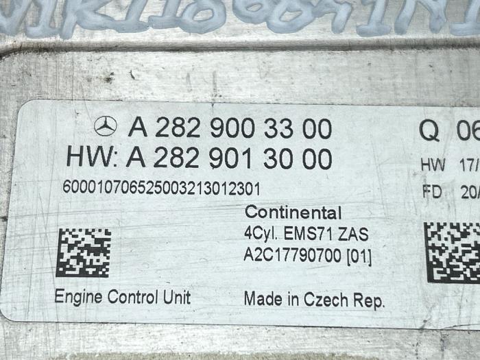 Stacyjka + sterownik Mercedes CLA