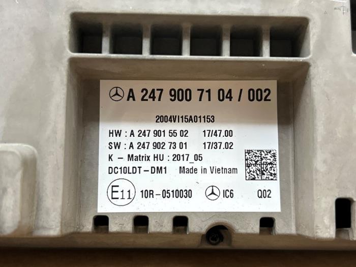 Wyswietlacz nawigacji Mercedes CLA