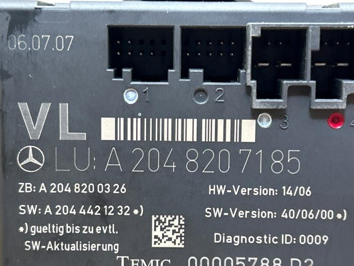 Module verrouillage central des portes Mercedes C-Klasse