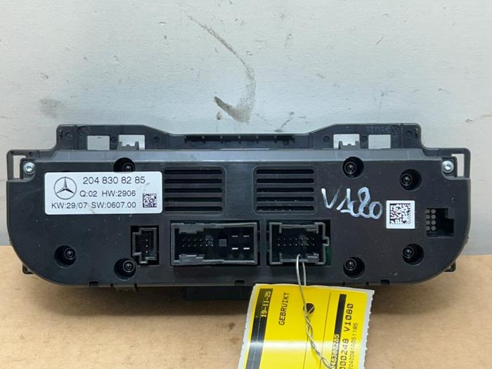 Panneau de commandes chauffage Mercedes C-Klasse