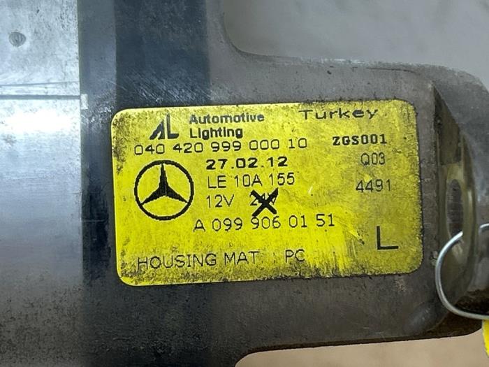 Fog light, front left Mercedes B-Klasse
