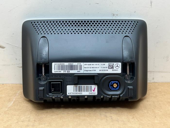 Wyswietlacz nawigacji Mercedes B-Klasse