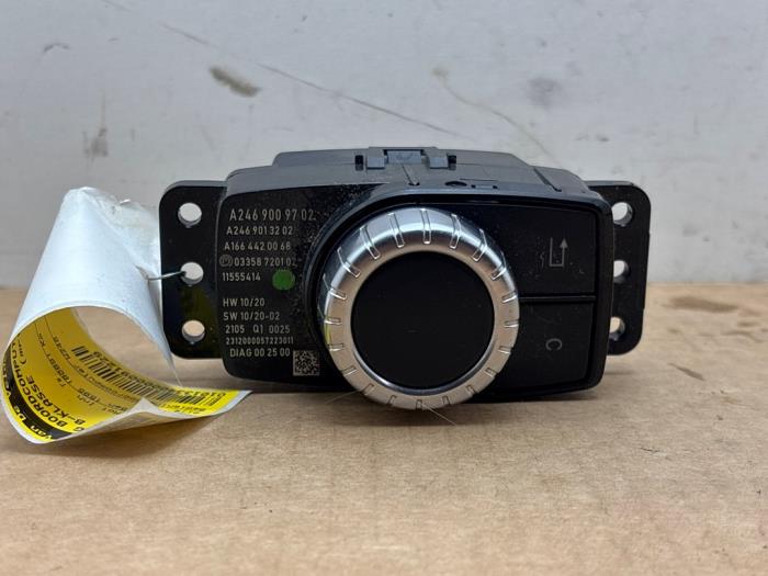 Bediening boordcomputer Mercedes B-Klasse