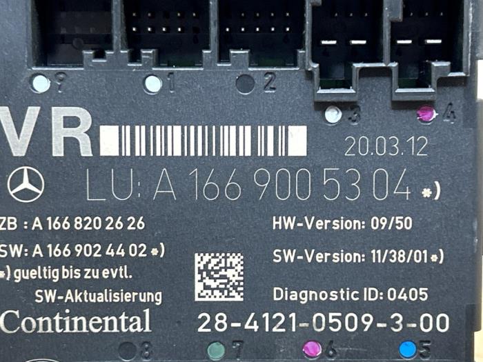Zentralverriegelung Modul Mercedes ML-Klasse