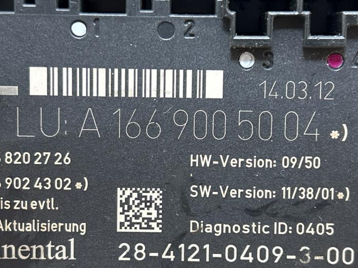 Zentralverriegelung Modul Mercedes GLE