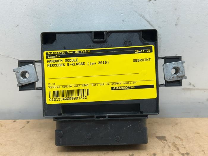 Modul hamulca postojowego Mercedes B-Klasse