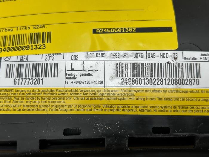 Side Airbag Mercedes B-Klasse