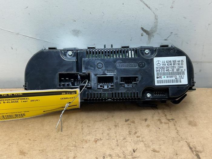 Heater control panel Mercedes B-Klasse