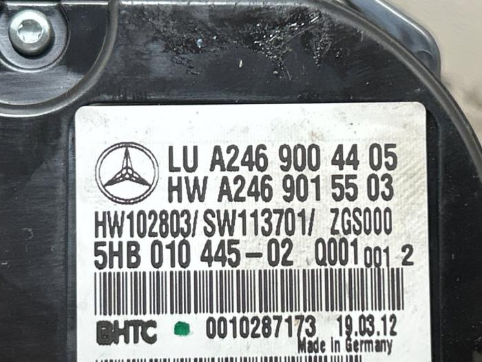 Heater control panel Mercedes B-Klasse