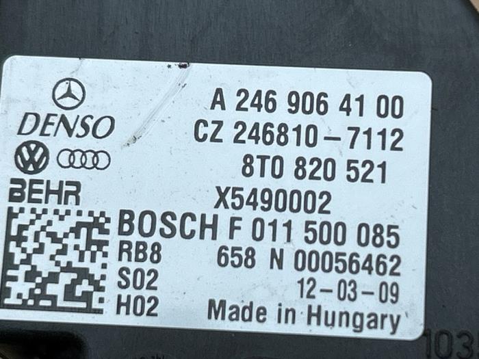 Opornik nagrzewnicy Mercedes B-Klasse