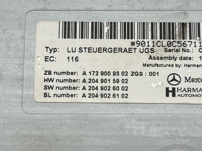 Regelunit Multi Media Mercedes S-Klasse