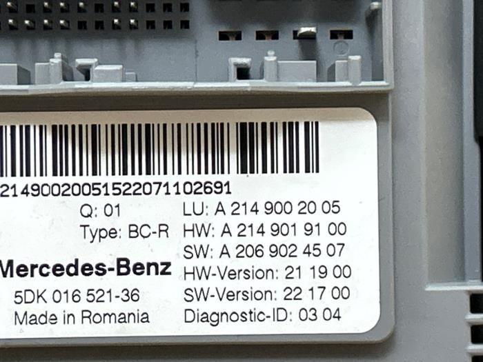 Module confort Mercedes C-Klasse