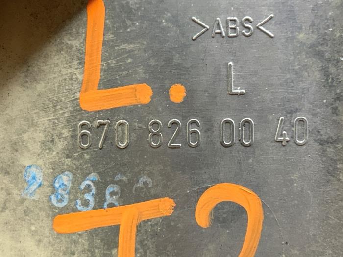 Koplampreflector links Mercedes Vario