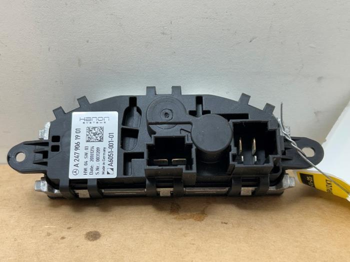 Heater resistor Mercedes B-Klasse