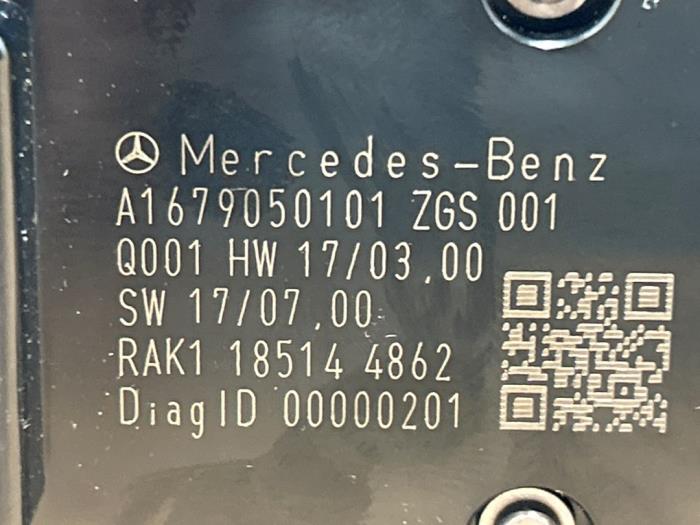Multi-functional window switch Mercedes A-Klasse
