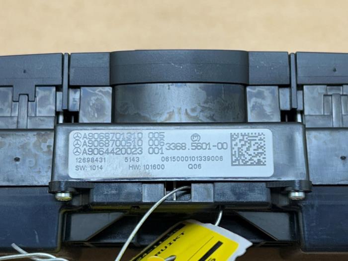 Panic lighting switch Mercedes Sprinter