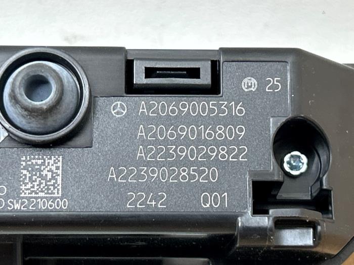 Bediening boordcomputer Mercedes C-Klasse