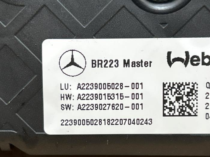 Sunroof motor Mercedes S-Klasse