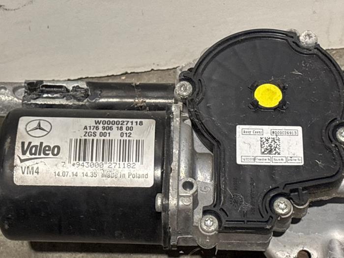 Wiper motor + mechanism Mercedes A-Klasse