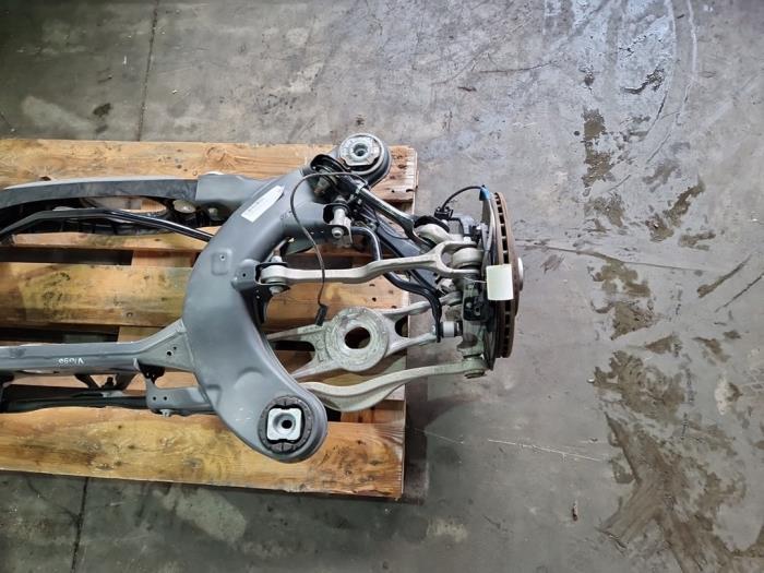 Hinterachse Hinterradantrieb Mercedes C-Klasse