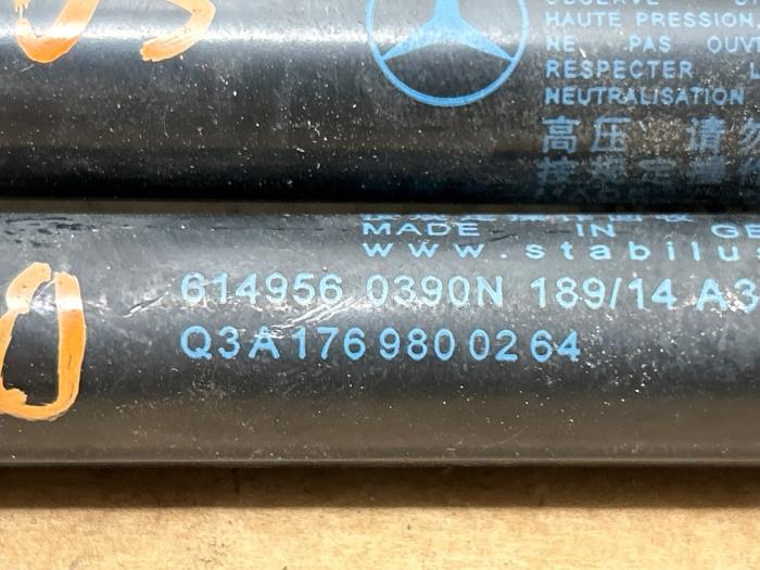 Gasdemperset Kofferdeksel Mercedes A-Klasse