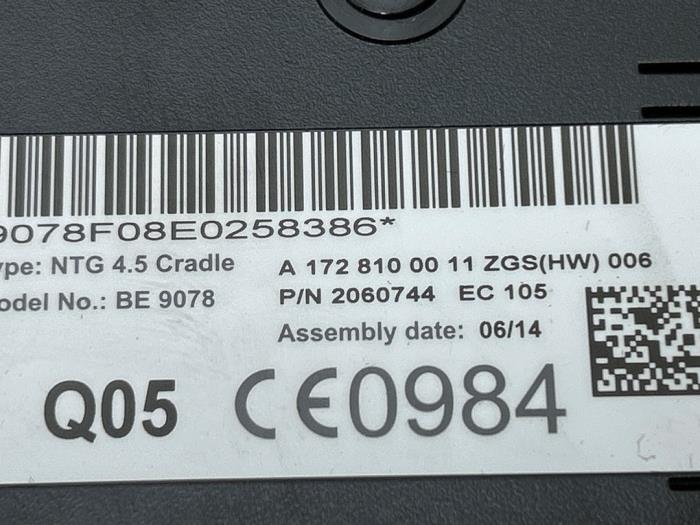 Módulo de navegación Mercedes A-Klasse